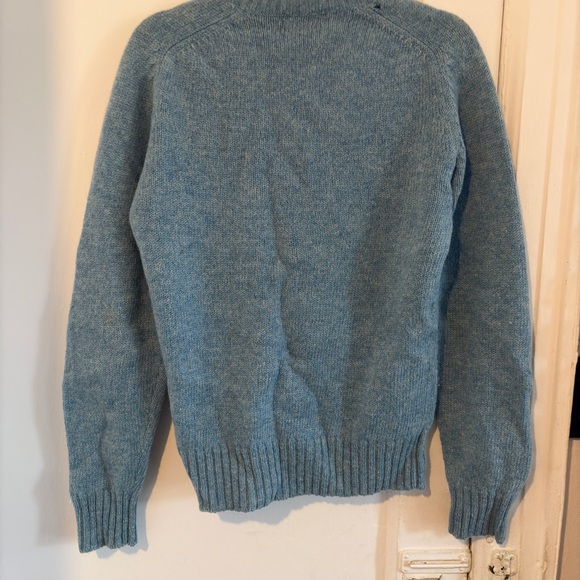 Light Blue Crewneck Sweater Lord &Taylor - Picture 2 of 5